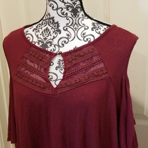 Maurices Cold Shoulder Top